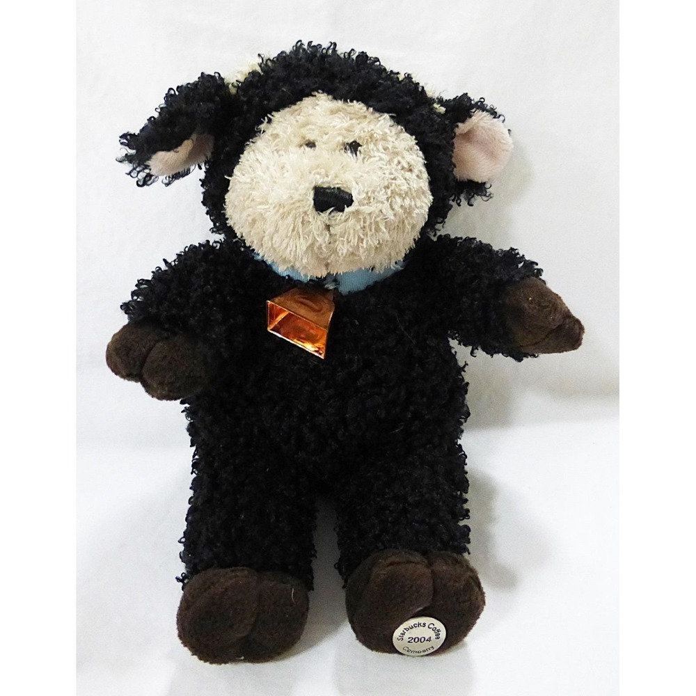 Starbucks bearista bear collection plush black sheep bear 31st Edition 2004